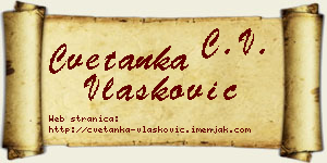 Cvetanka Vlašković vizit kartica